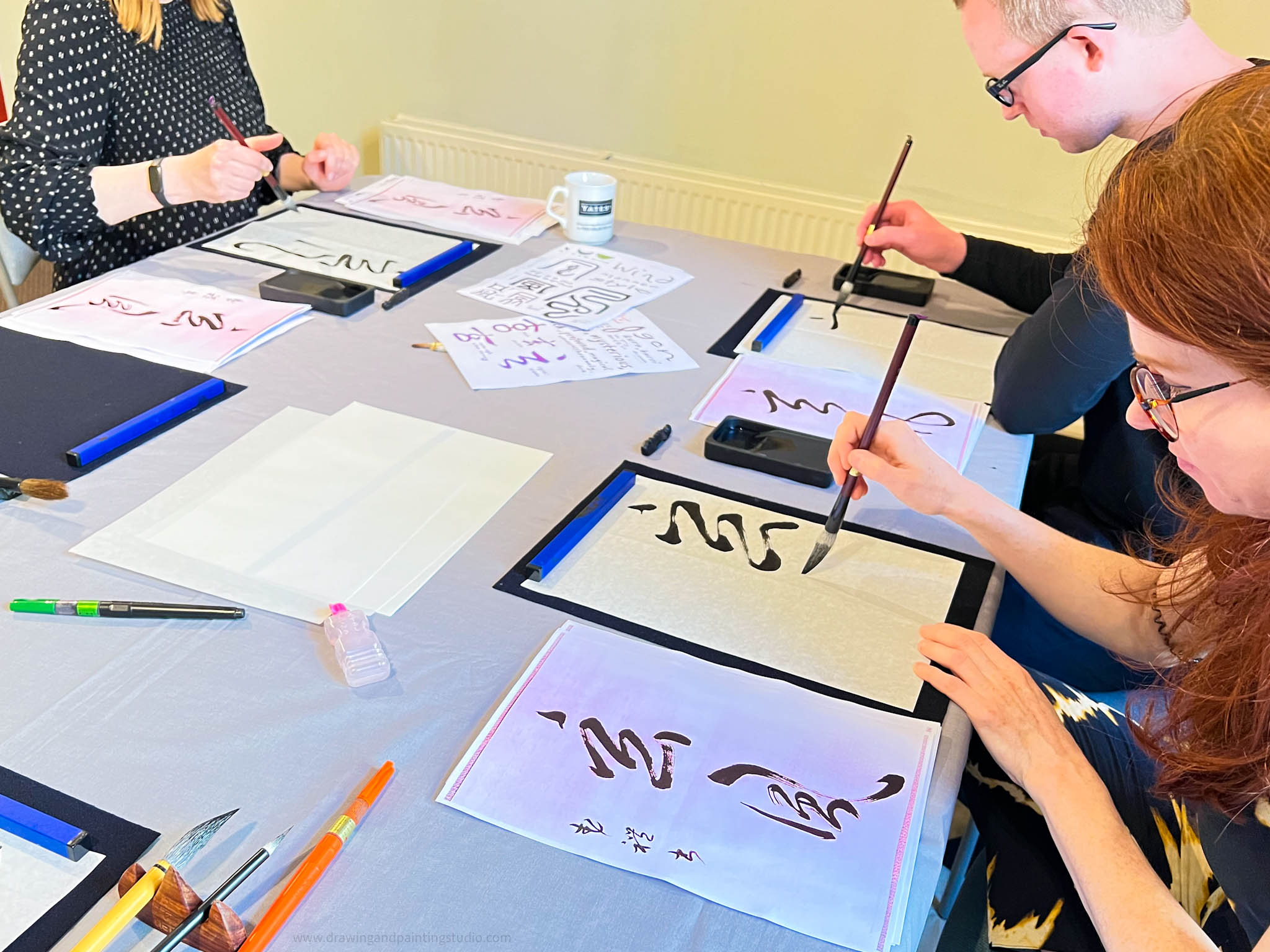 Shodo Calligraphy returns to the Tibetan Buddhist Centre