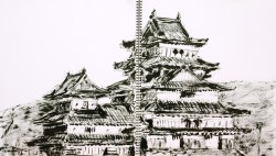 Japan drawing series 26-2 Blair Thomson